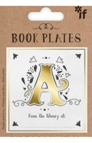 Letter Book Plates  Letter A